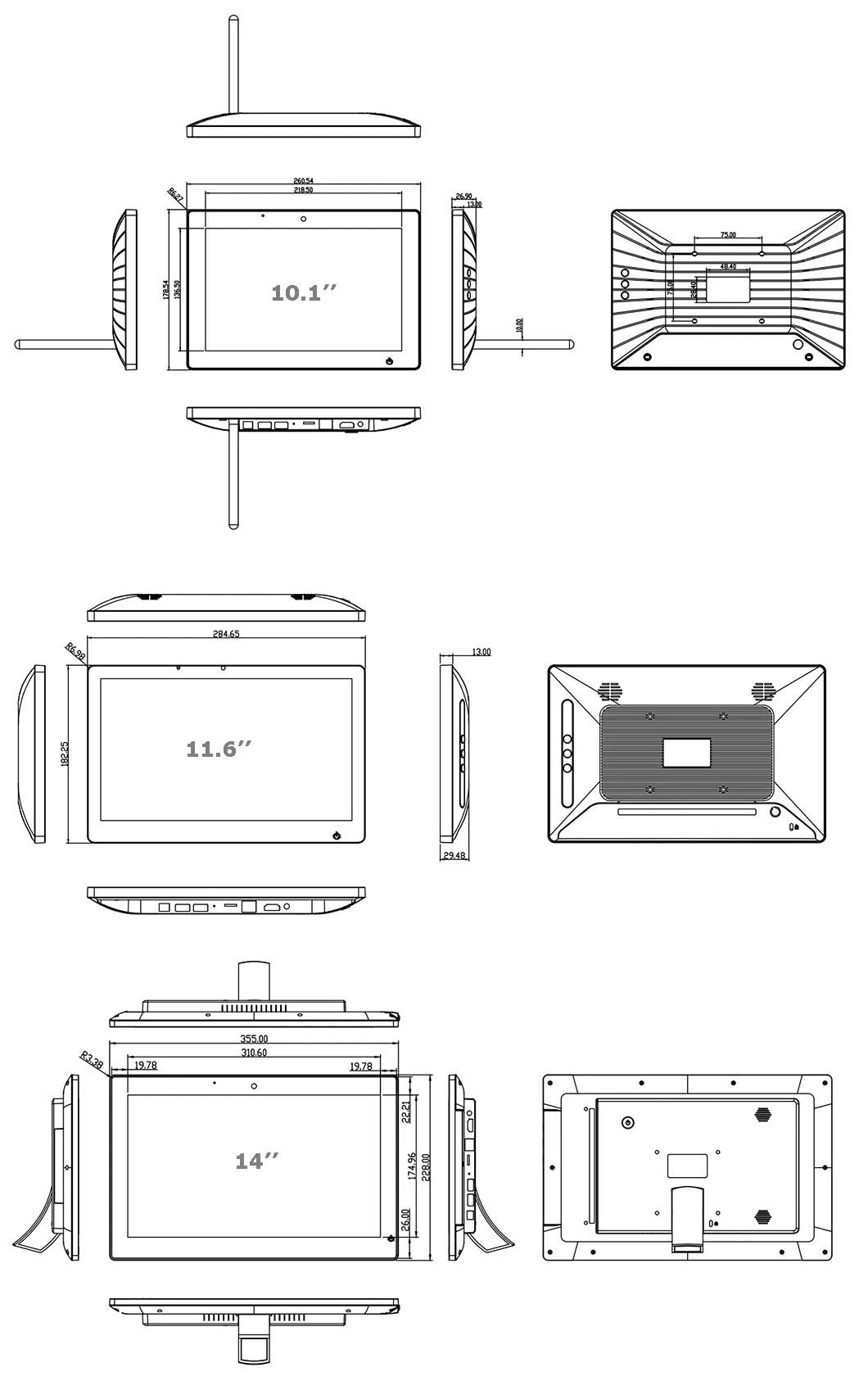 Product Dimensions