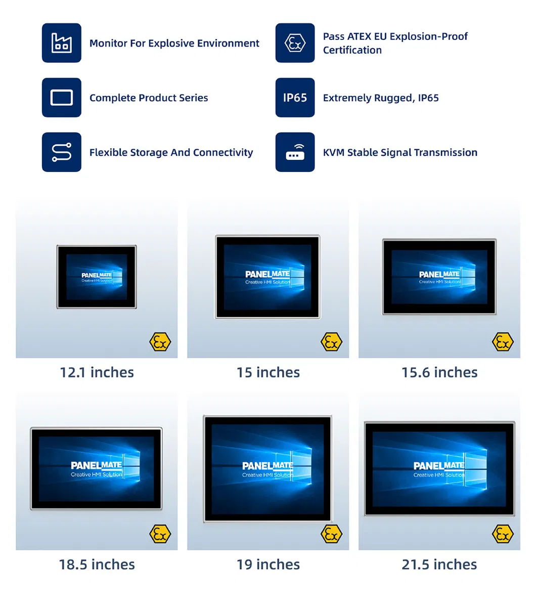 KVM Industrial Touchscreen