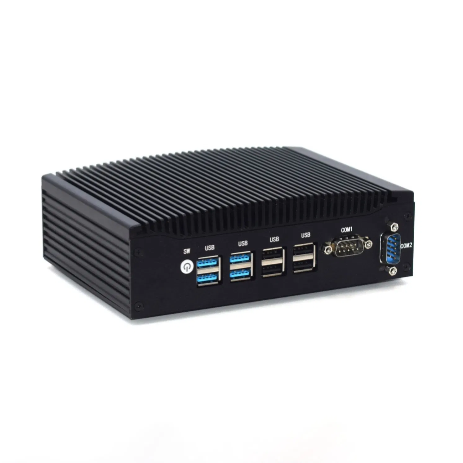 Hystou DDR4 Dual HDMI Dual LAN 64GB Intel Core I3 10th Gen Desktop Computer Fanless Industrial Rugged Batter for Factory Home Automation Mini PC