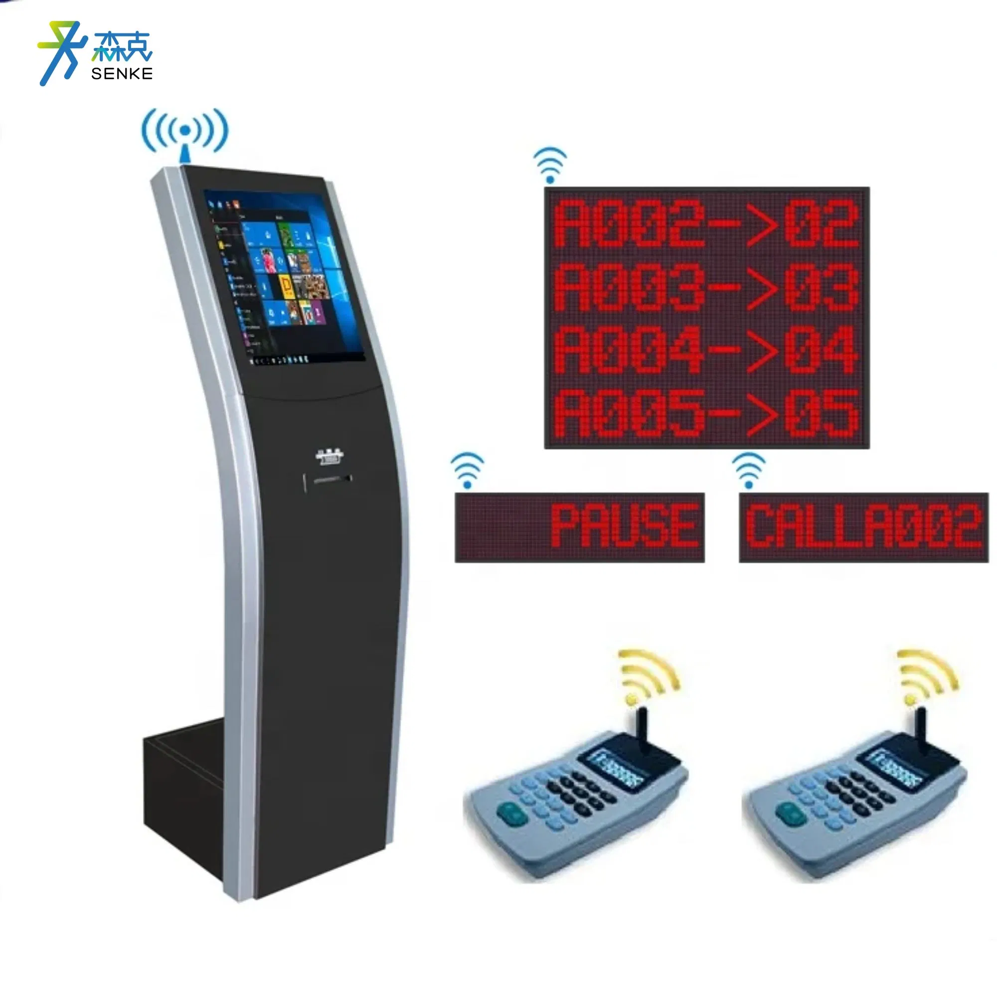 Senke Bank Hospital Pharmacy Windows 7 Self Service Touch Screen Self Checkout Kiosk Machself Service Bank Kiosk Queue Management System Queue Management System