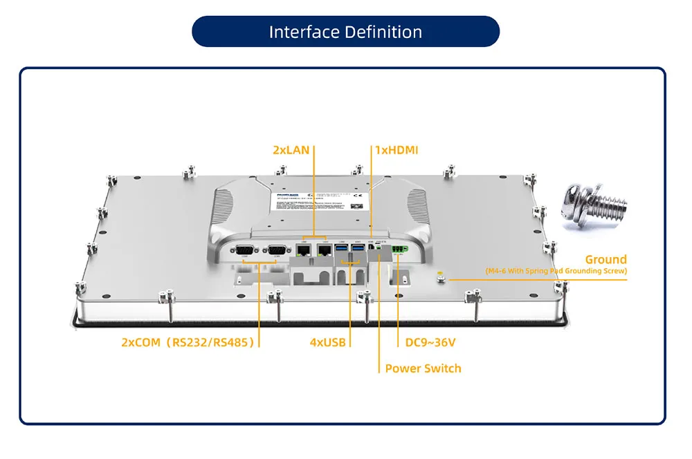 Industrial Panel PC Installation