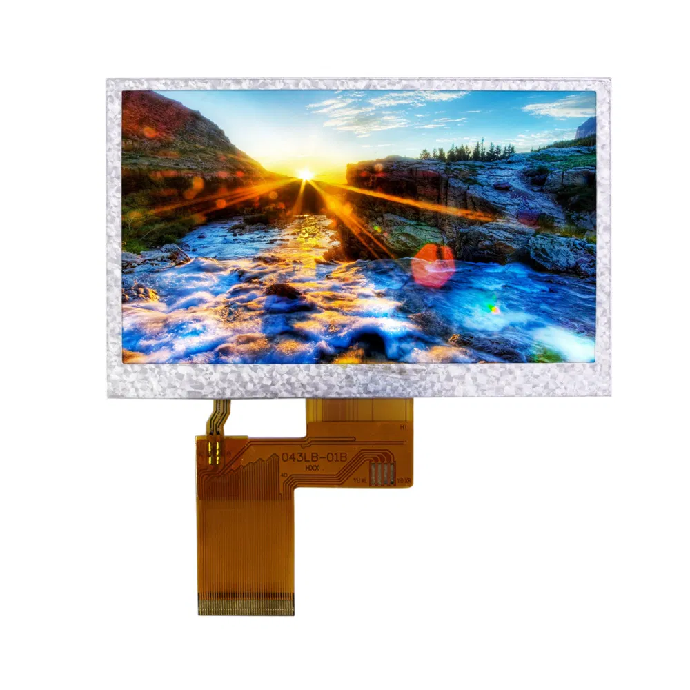 4.3 Inch 480*272 TFT LCD Vibrant Colors, Optional Touchscreen for Industrial &amp; Consumer Devices Display Module