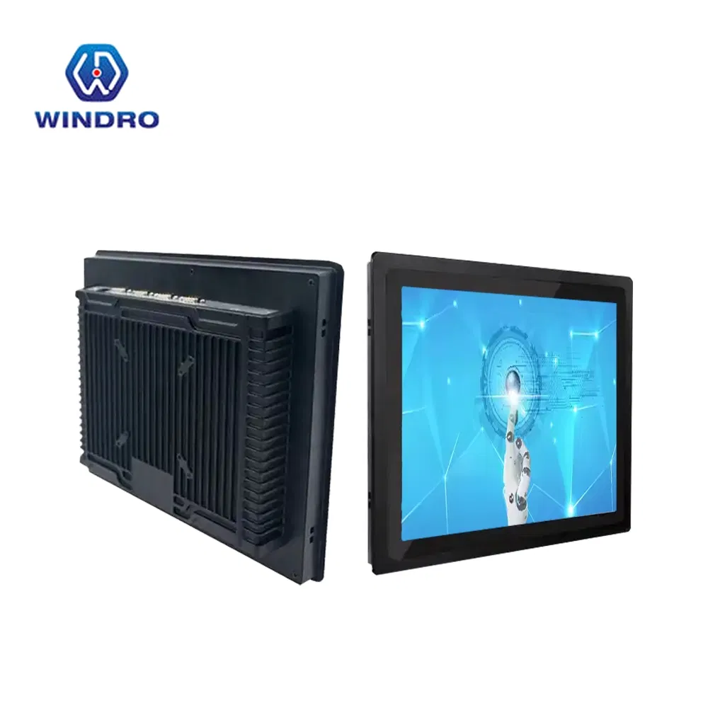 OEM/ODM, 10.1 15.6 21.5 23.8 Inch Touchscreen Industrial Panel PC Intel/Rockchip/Ubuntu CPU HMI Kisok Display with Cpio Fanless Industrial Computer