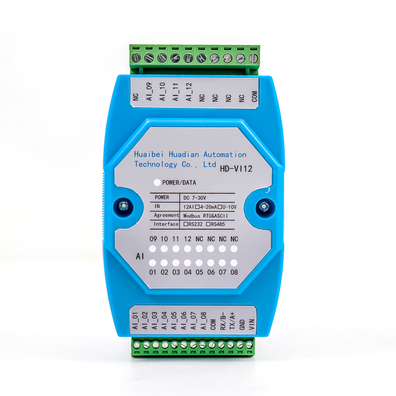 16 Channel RS485 Data Acquisition System for Industrial Applications