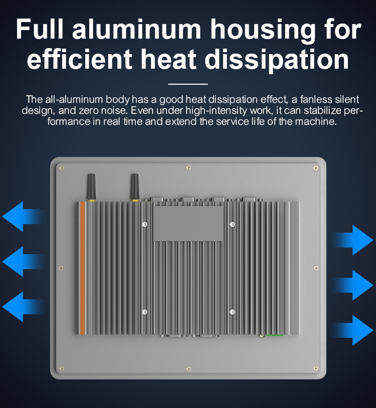 10.4 12.1 15 17 19 Inch Industrial All-in-One Computer Industrial Panel PC Touch Screen Rugged Computer