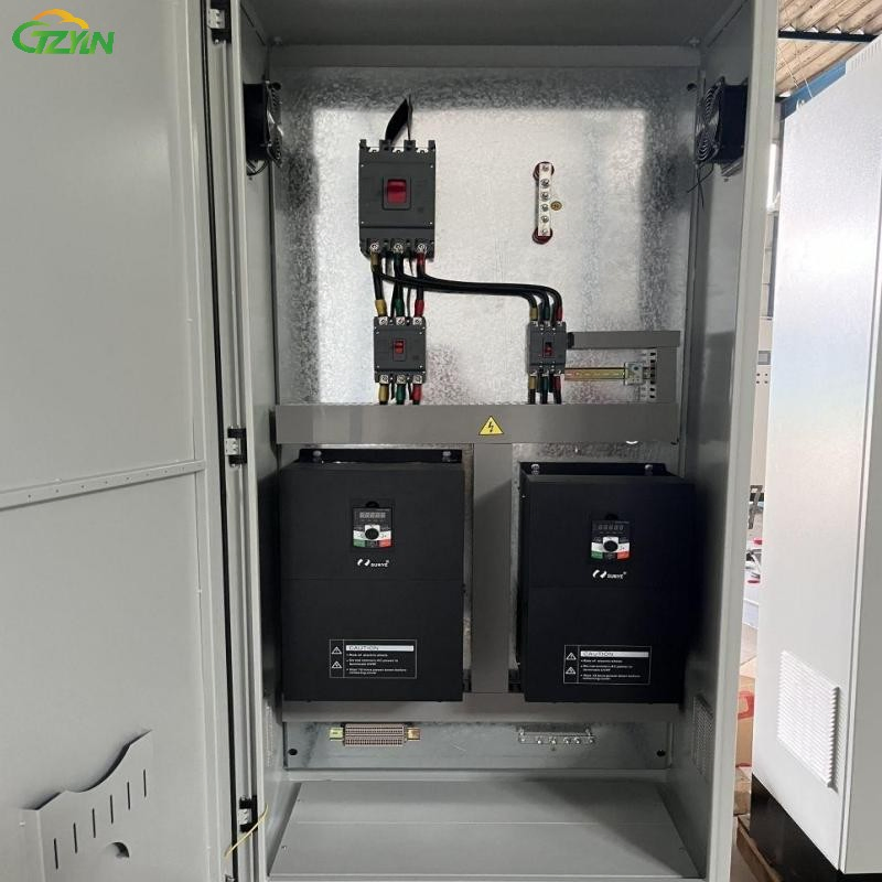 VFD Control Panel with Circuit Breaker Energy-Saving Automation Cabinet for Industrial Fans