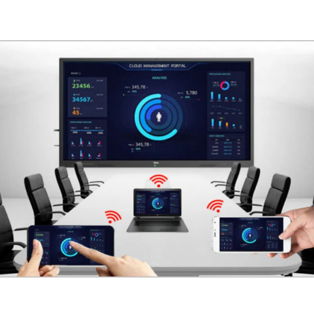 Interactive Digital Signage Display for Education and Business Conference Use