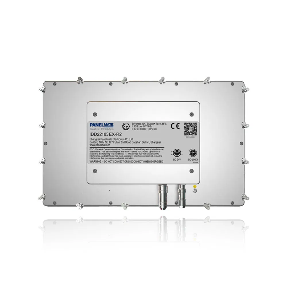 18.5 Inch IP65 Rugged Explosion-Proof HMI PLC Kvm Extender ATEX-Ex Control Industrial Panel All-in-One PC