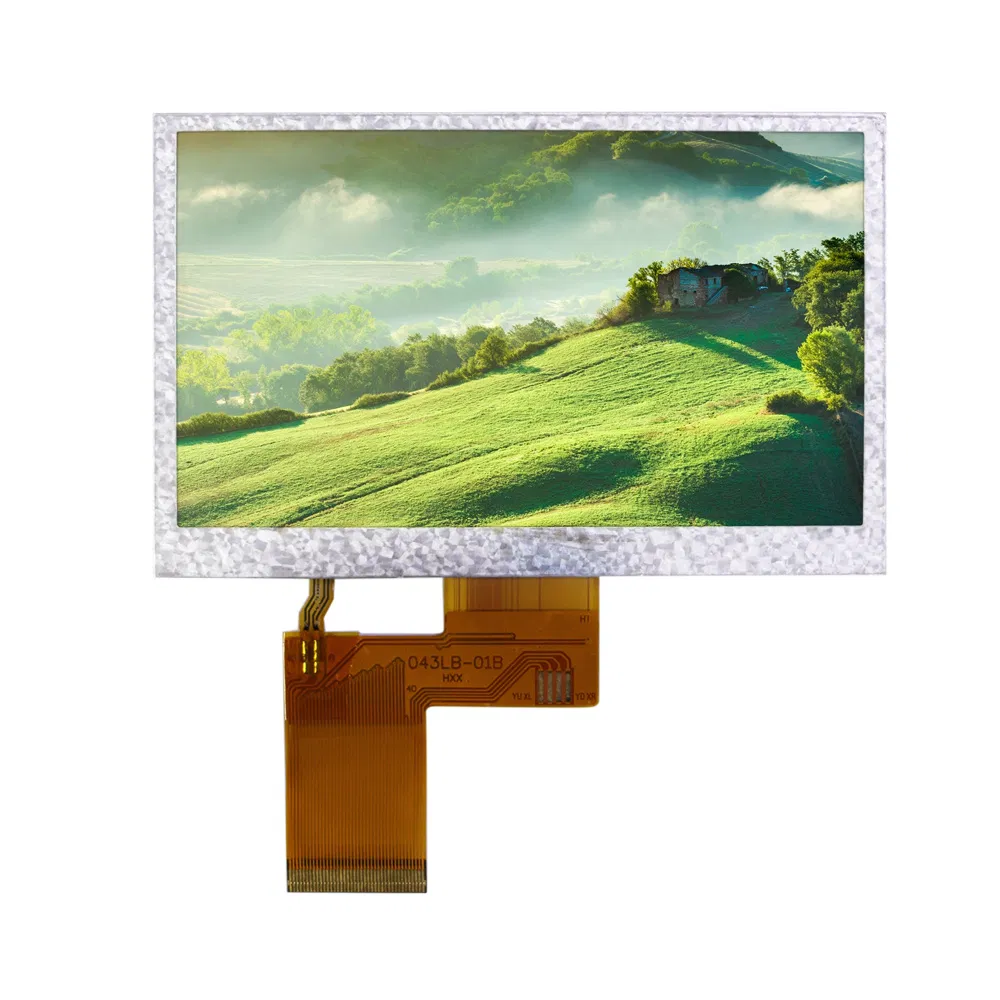 4.3 Inch 480*272 TFT LCD Vibrant Colors, Optional Touchscreen for Industrial &amp; Consumer Devices Display Module