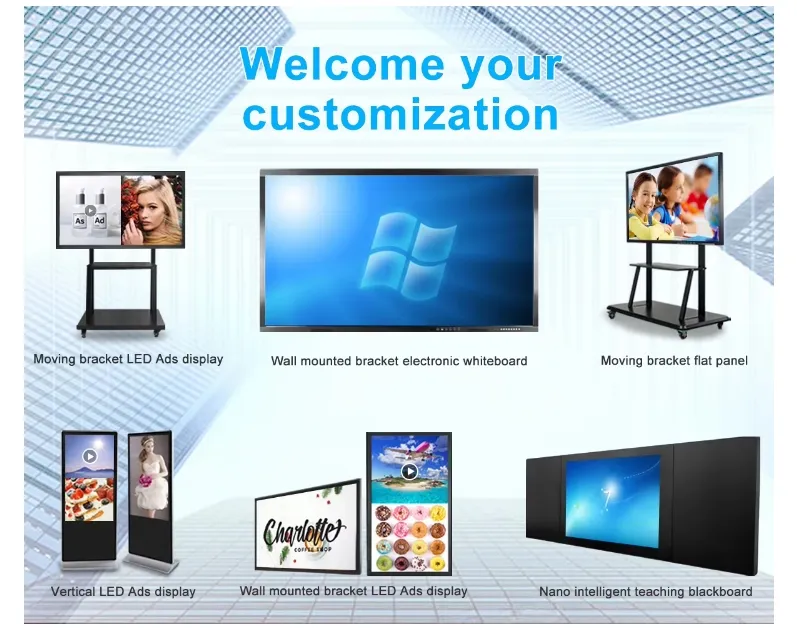 86 Inches 4K Interactive Flat Panel