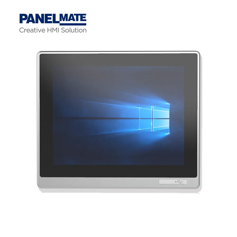 10.1 Inch Industrial Resistive Touchscreen Monitor IP65 Waterproof VGA Industrial LCD Embedded Resistive Touchscreen Display