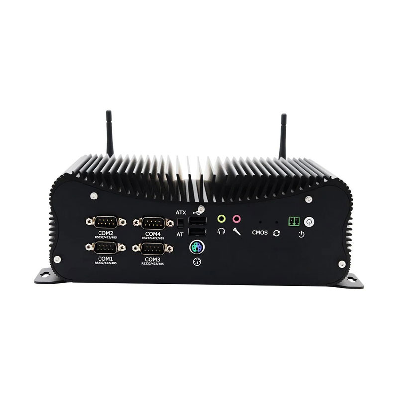 6COM Gpio Aluminum Core I5-4278u Embedded Computer Fanless Industrial Mini PC
