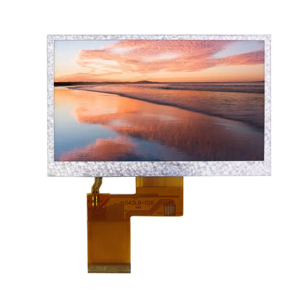4.3 Inch 480*272 TFT LCD Vibrant Colors, Optional Touchscreen for Industrial &amp; Consumer Devices Display Module