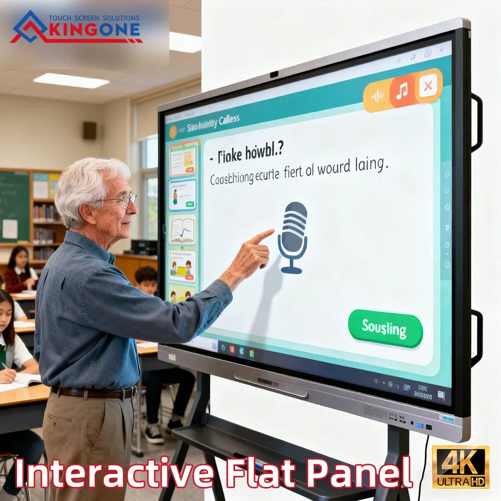 65 Inch Android 14 Interactive Display for Meeting Room Conference and Office Collaboration