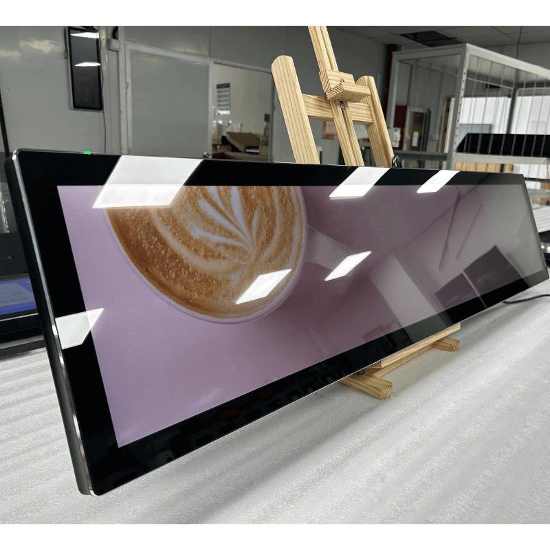 49inch Stretch Screen Bar Monitor Passenger Information Display System for Train Station