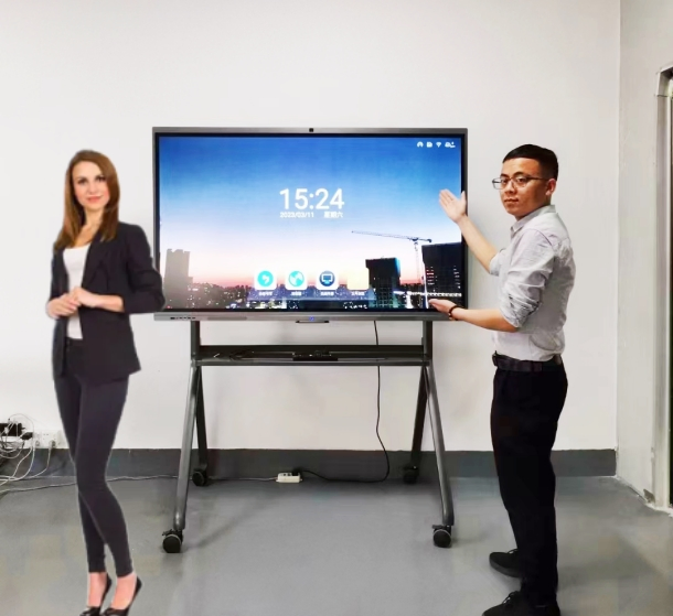 55 65 75 86 Smart Android LCD 4K Factory Flat Screen HD LCD LED Best Smart Interactive Panel