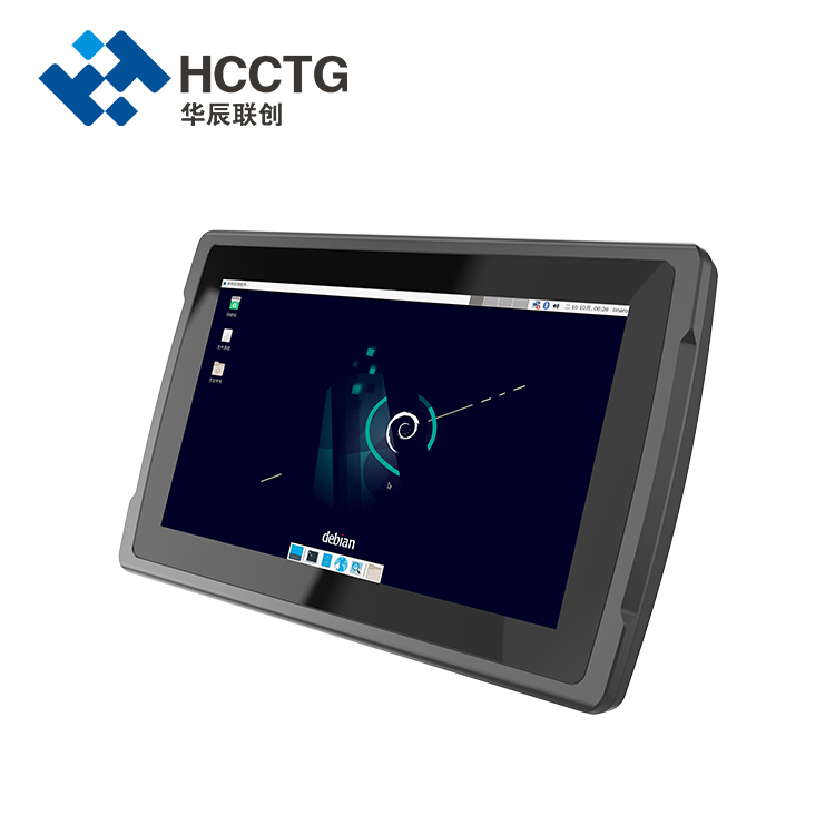 IP67 Waterproof Rugged Tablet PC Android/Linux Vehicle Mounted Tablet High Brightness Barcode Vehicle Tablet PC (V12R)