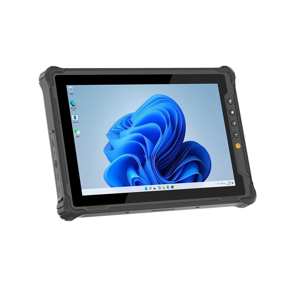 8″ Rugged Windows Tablet for Field Services with IP67 Removable Battery