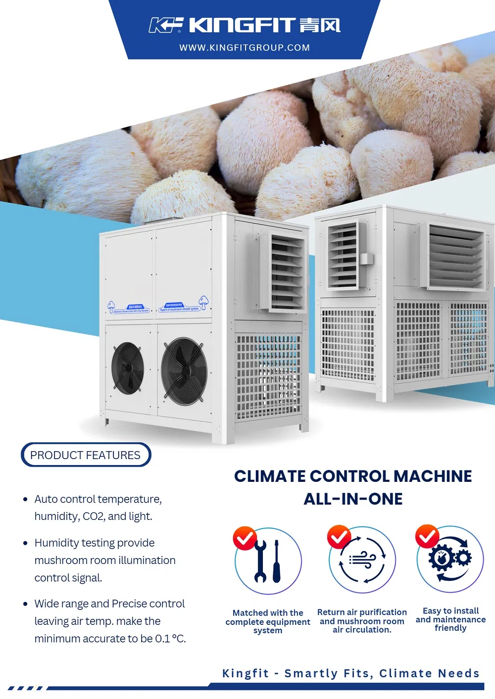 IoT Smart Mushroom Climate Control Unit
