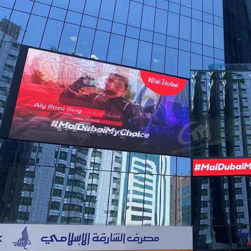 High Brightness P10 Outdoor Full Color LED Sign Panel Screen Commercial Advertising Display