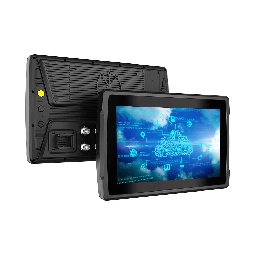 GPS Can Channels IP67 Waterproof Industrial Computer Panel PC for Vehicle-Mounted V12r