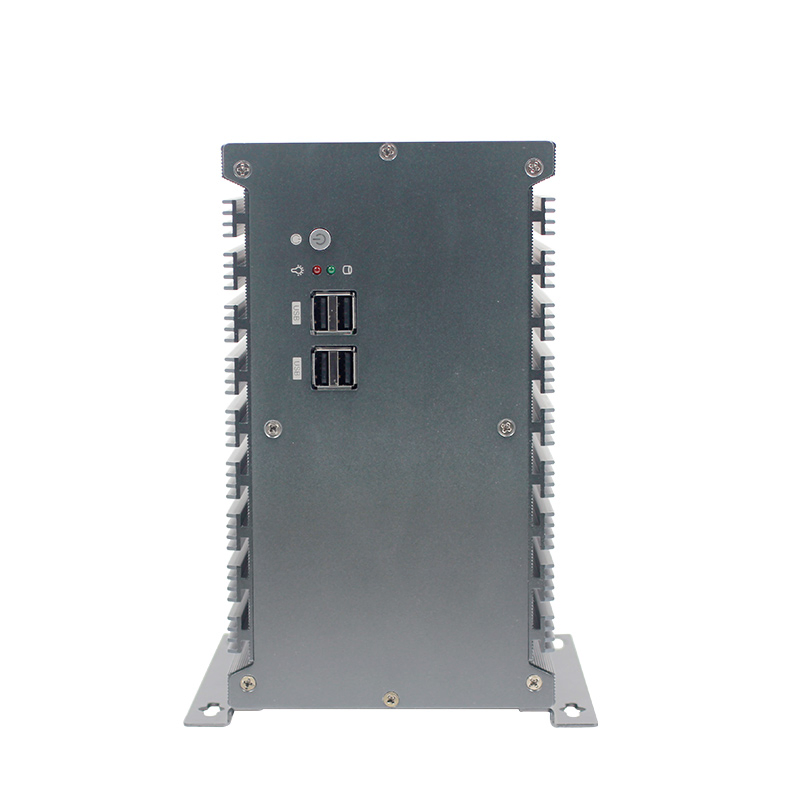 Piesia Rugged Fanless Mini Industrial PC I5 I7 2.5GB Nic Gateway with RS232 RS485 Gpio 4G LTE IoT Linux Embedded Computer