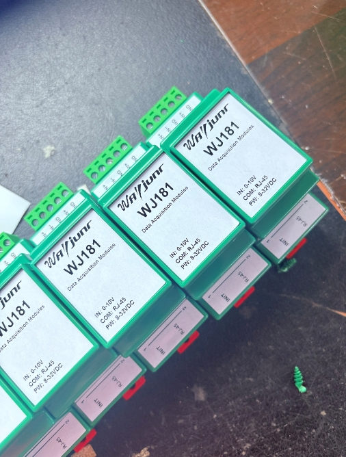 4-20mA or 0-10V to Network Modbus TCP Mqtt Data Collection Module Mes System