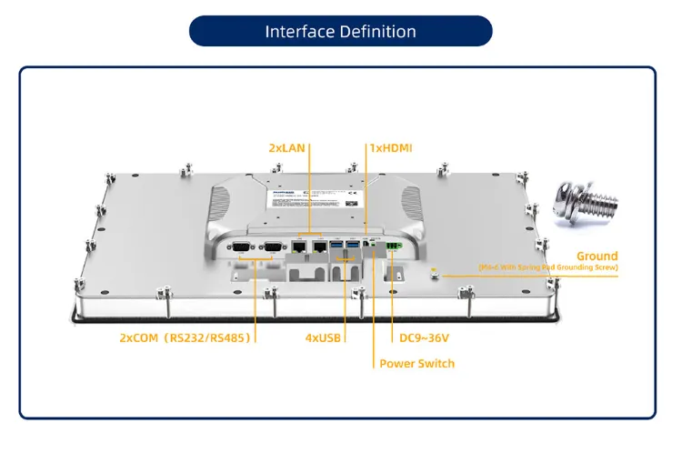 Industrial HMI Panel PC 5