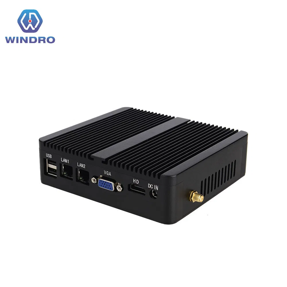 Ultra SSD Firewall Embedded Industrial Fanless Win Linux 7 10 11 Mini PC Computer Minipc Intel Core J1900 N100 I3 I5 I7 Mini PC/Computer