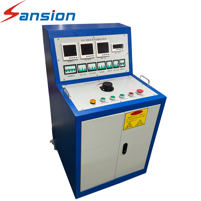 High and Low Voltage Switchgear Test System Power Switch Cabinet Test Bench
