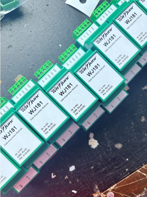 4-20mA or 0-10V to Network Modbus TCP Mqtt Data Collection Module Mes System