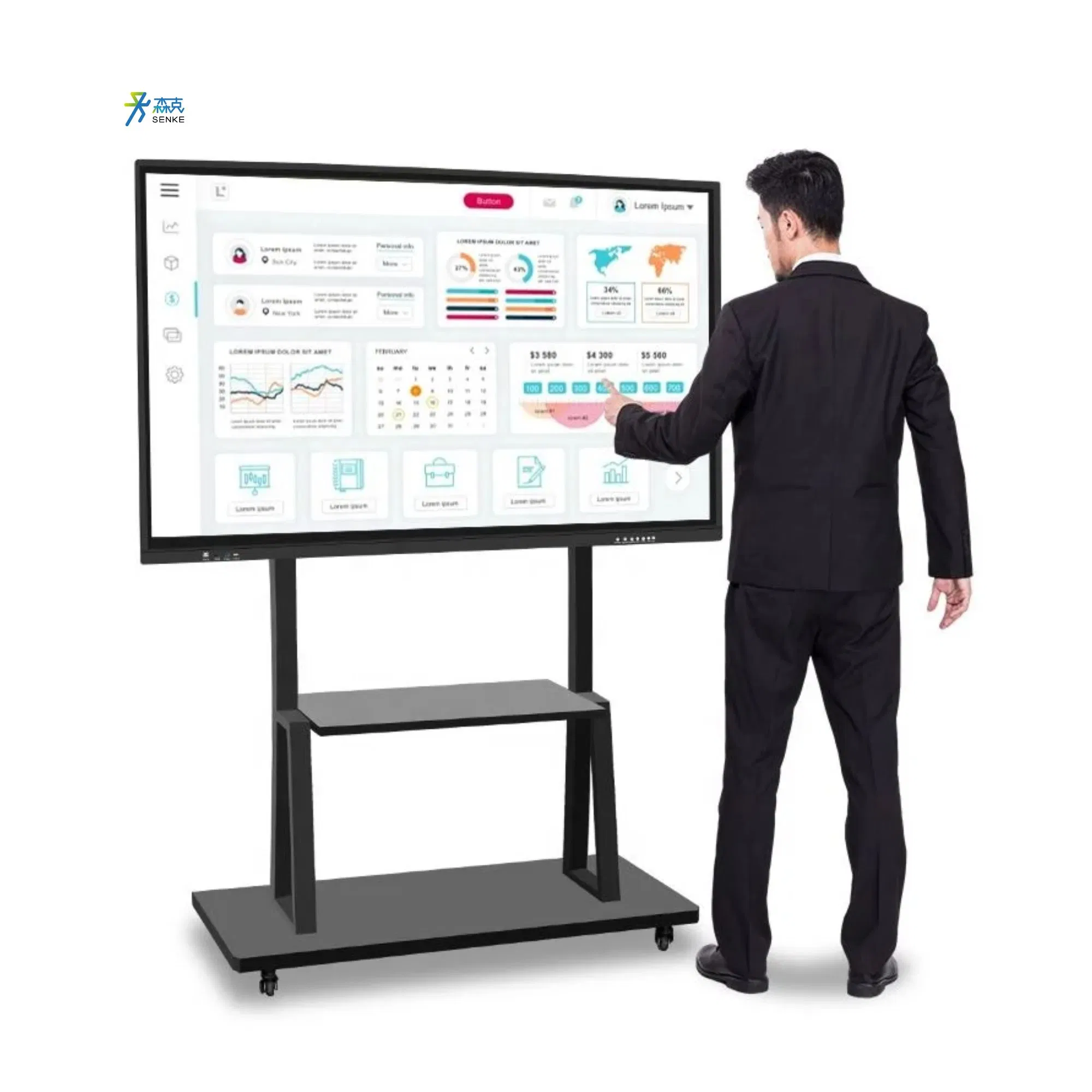 Foldable Portable Digital Signage Operating System