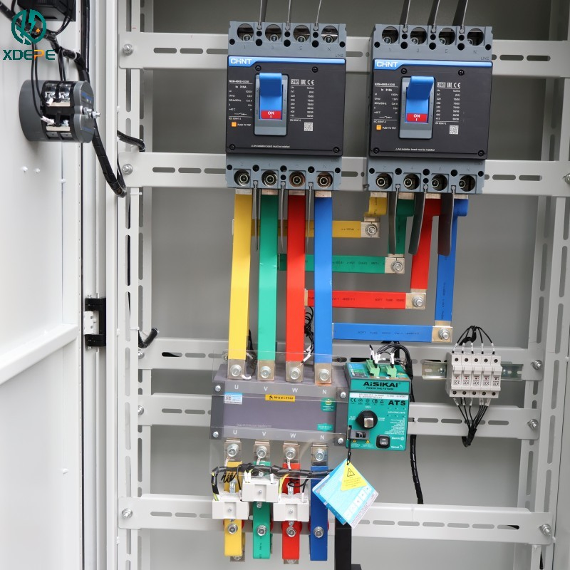 ATS Automation Control Panel 4p Automatic Transfer Switch Board for Industrial Use