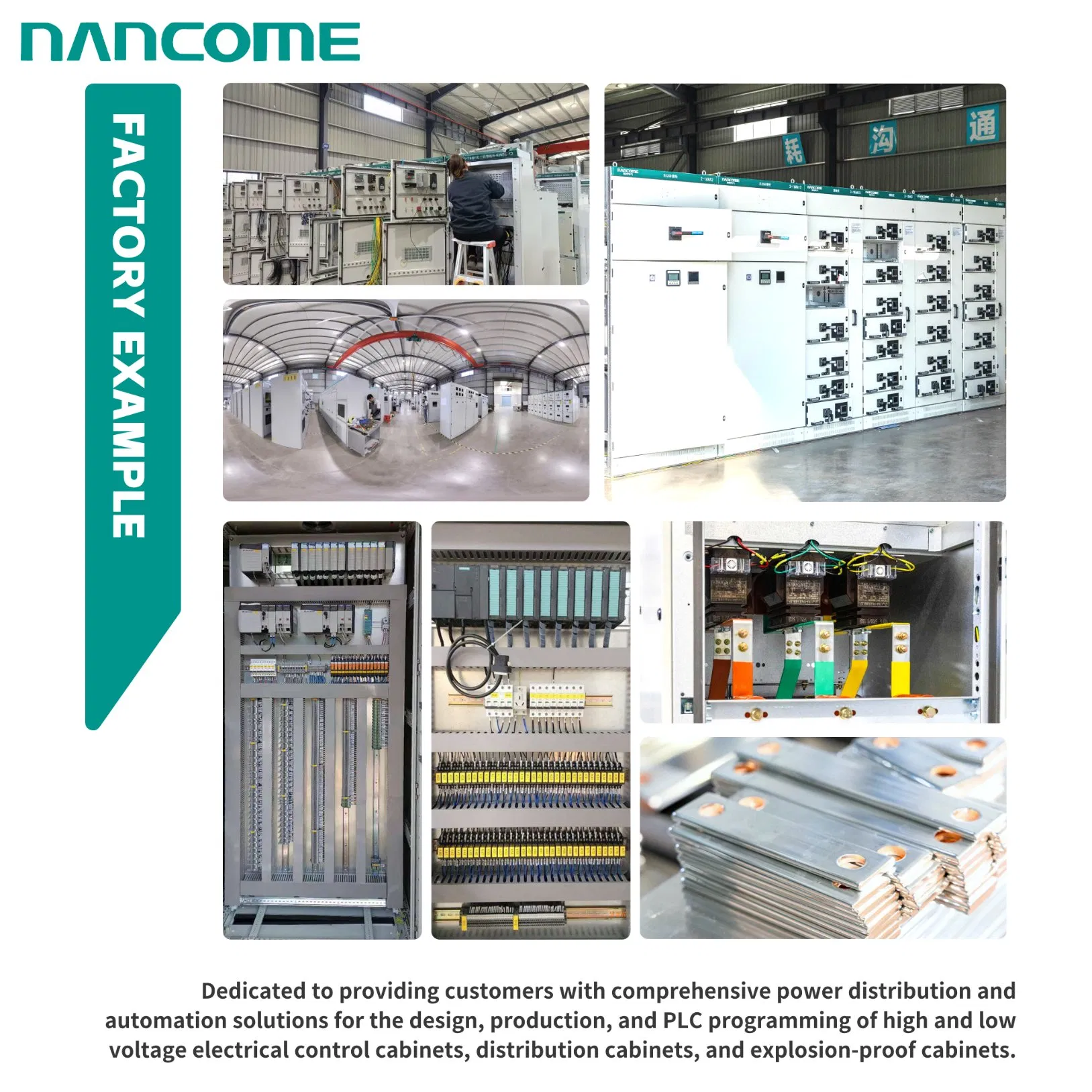 Nancome Customizable Control Panels for Industrial Production Automation