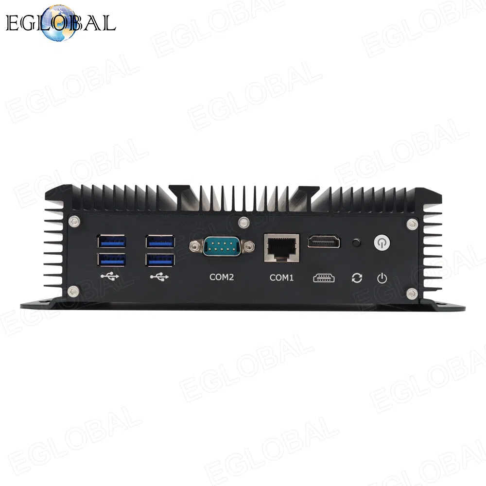 Eglobal Rugged Industrial Mini Router Mini PCS Intel Core I3 I5 I7 Desktop Computer for Internet Cafes Network Server Monitor