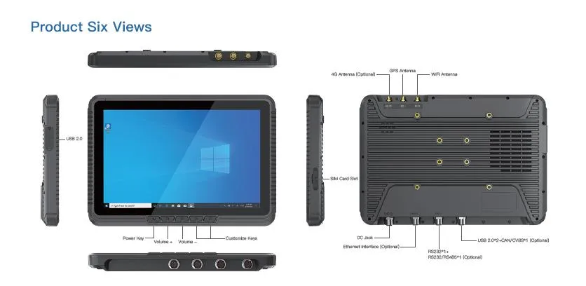 Vehicle All in One Panel PC