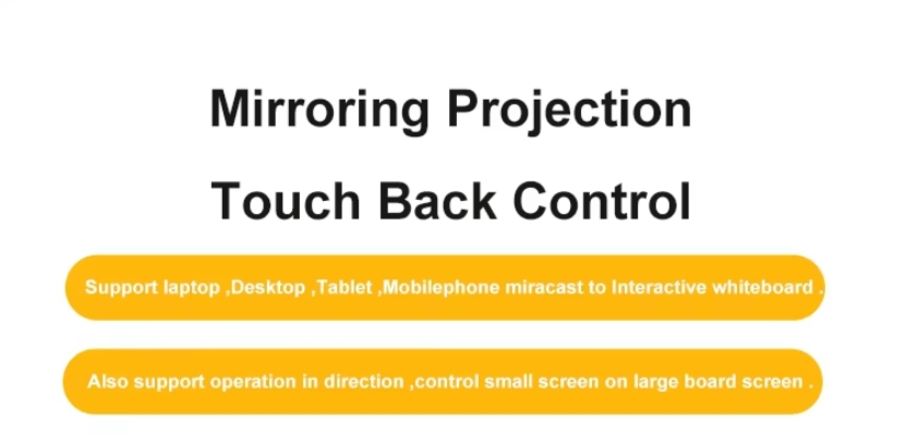 China 4K Ifp All in One Smart Board Digital Interactive Flat Panel Dual System