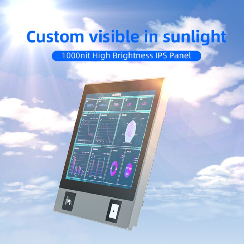 Compt 15.6" Android Custom Sunlight Visable Industrial Panel PC for Vehicle-Mounted Vessel