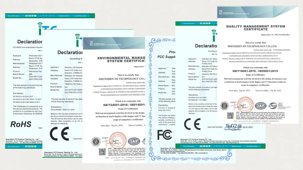 Product Certifications