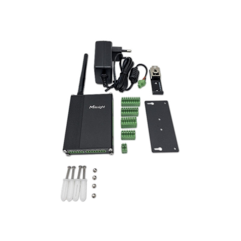 Industrial IoT Controller Lorawan RS232 RS485 Ports Remote Control Data Acquisition