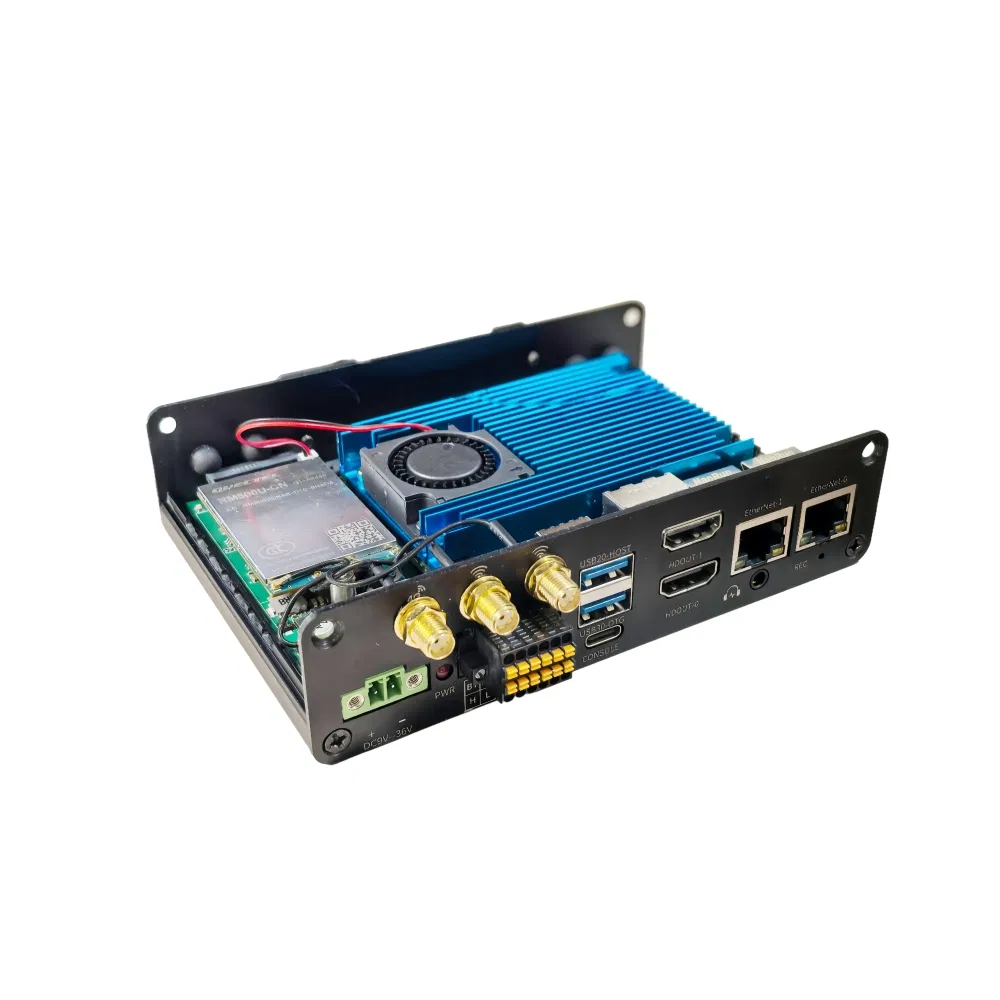Rk3588 Open Source Ubuntu24.04 4G/5g/WiFi6 Smart Edge Computing Gateway