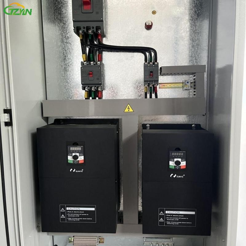 VFD Control Panel with Circuit Breaker Energy-Saving Automation Cabinet for Industrial Fans