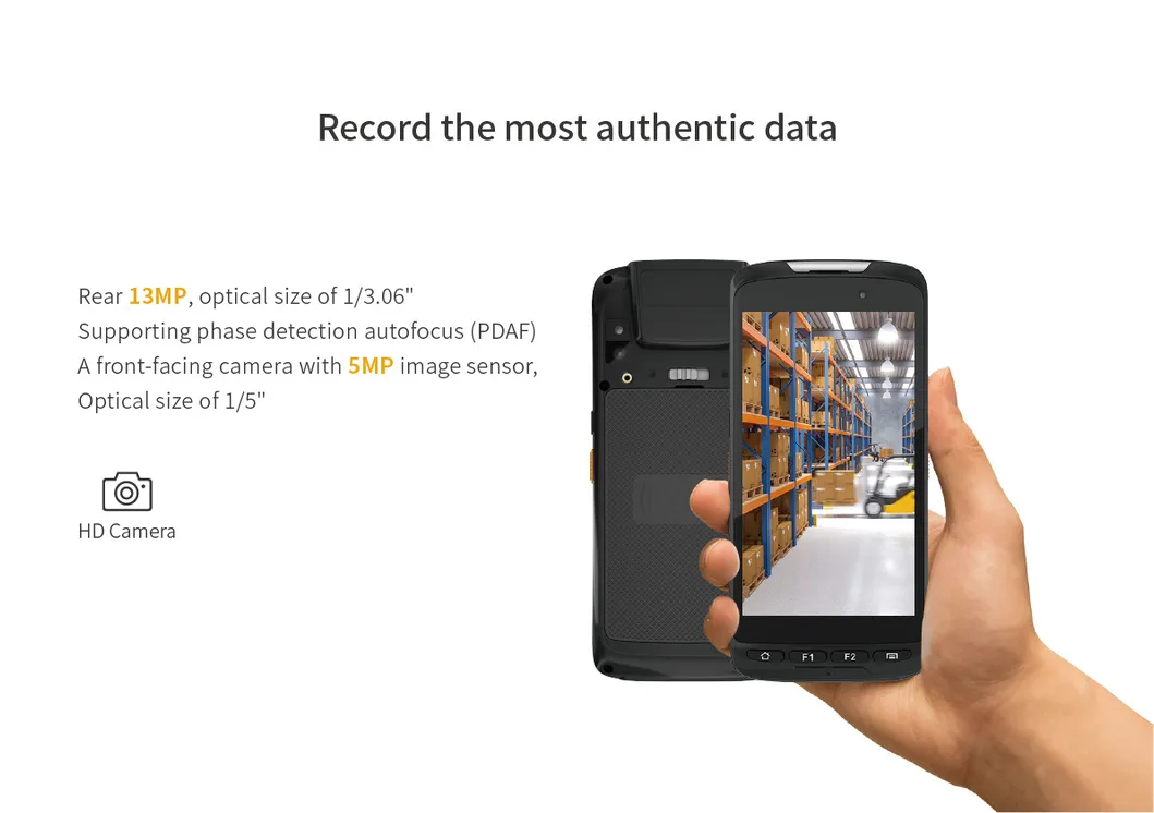 Rugged Handheld Side View