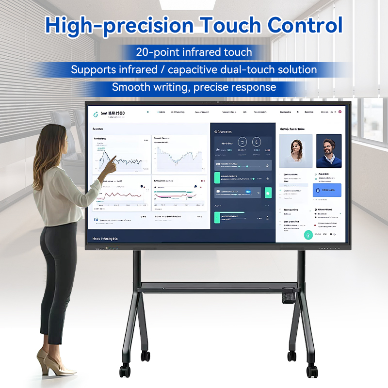 75inch4K Interactive Touch Display for Conference Room