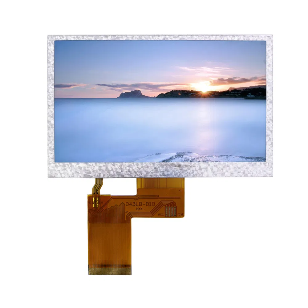 4.3 Inch 480*272 TFT LCD Vibrant Colors, Optional Touchscreen for Industrial &amp; Consumer Devices Display Module