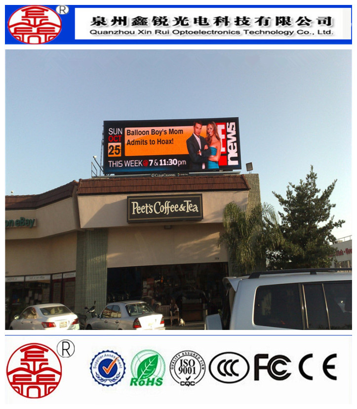 Ultra High Brightness Outdoor LED Advertising Display Screen