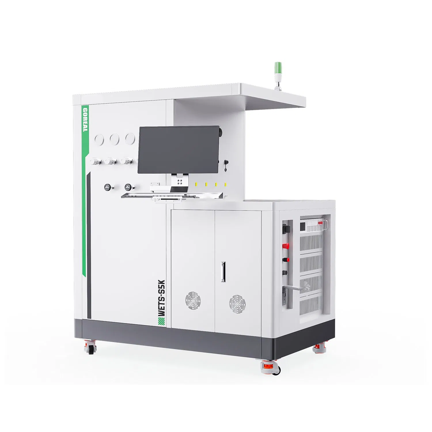 Multi Channel High Temperature Fuel Cell Test System for Industrial Use