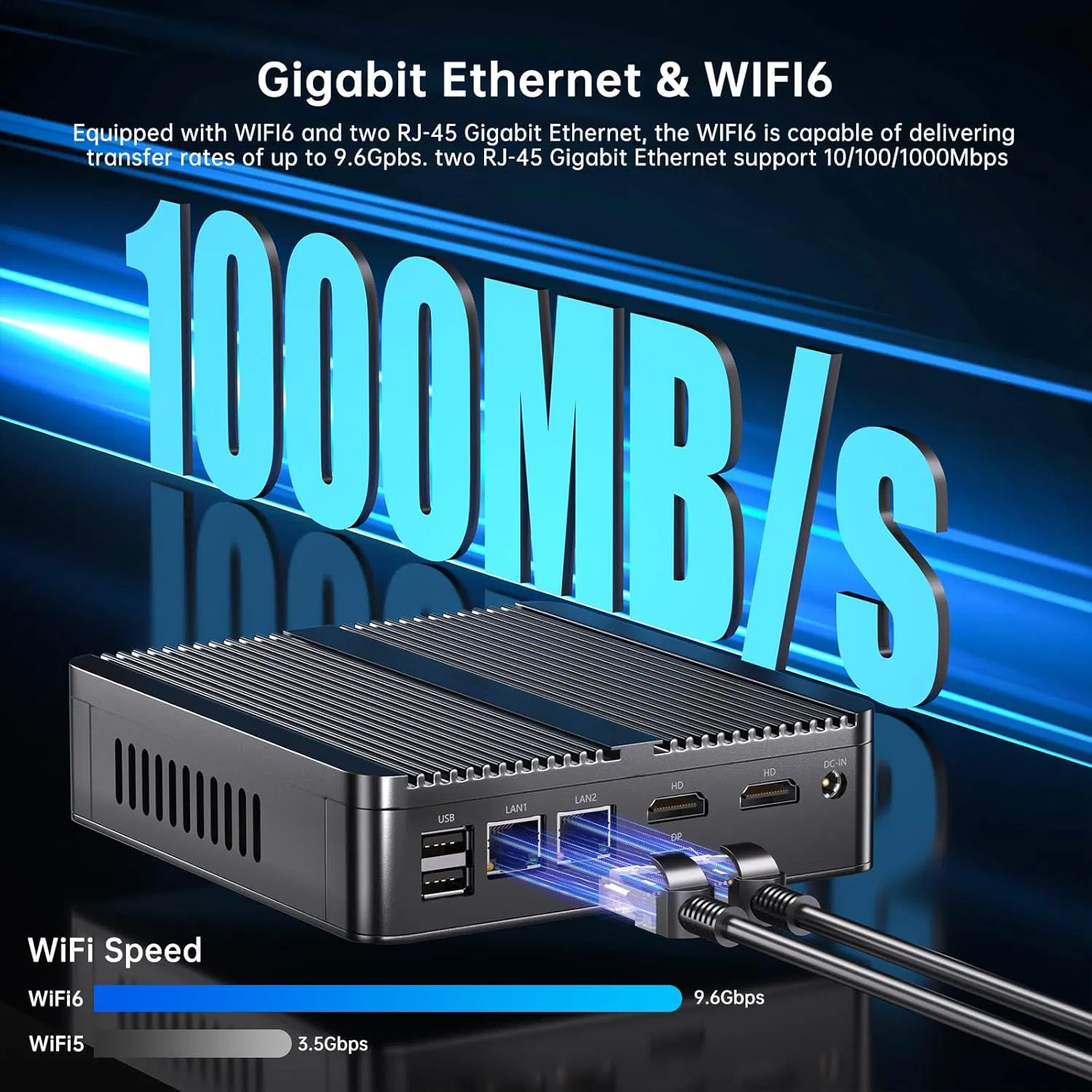 Ultra SSD Firewall Embedded Industrial Fanless Win Linux 7 10 11 Mini PC Computer Minipc Intel Core J1900 N100 I3 I5 I7 Mini PC/Computer