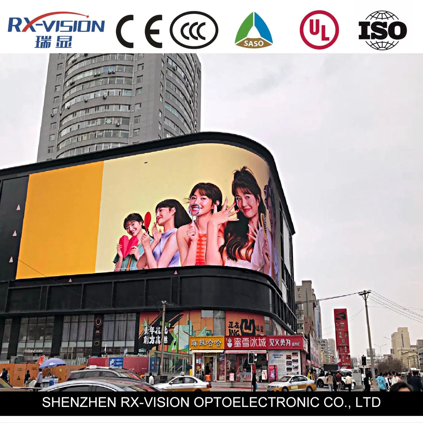 P8 P10 Outdoor LED Display Screen High Brightness Advertising Screen