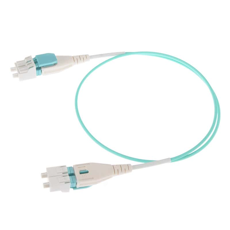LC/Upc to LC/Upc Polarity Reversible Om3 Om4 Uniboot Duplex Patch Cord